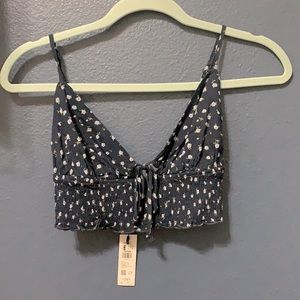 Never worn! Navy blue.